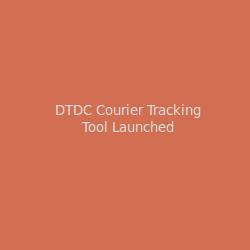 How to track DTDC courier
